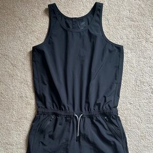 Athleta Girl Black Play More Romper
